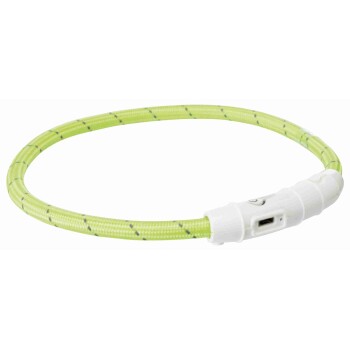 Trixie Flash Anneau Lumineux USB Vert XS-S